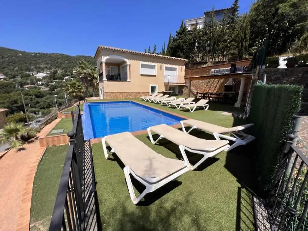 Villa Casa Mas Ambros Con Piscina Desbordante Calonge  Spagna