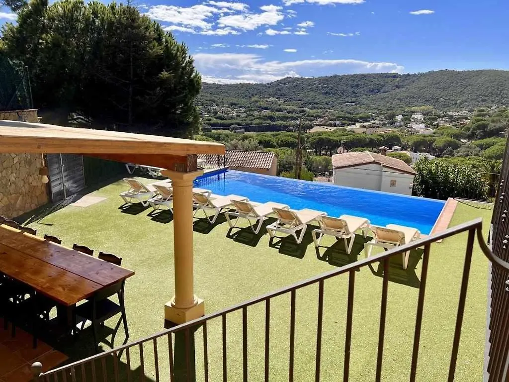Villa Casa Mas Ambros Con Piscina Desbordante Calonge  0*, Calonge (Catalonia)