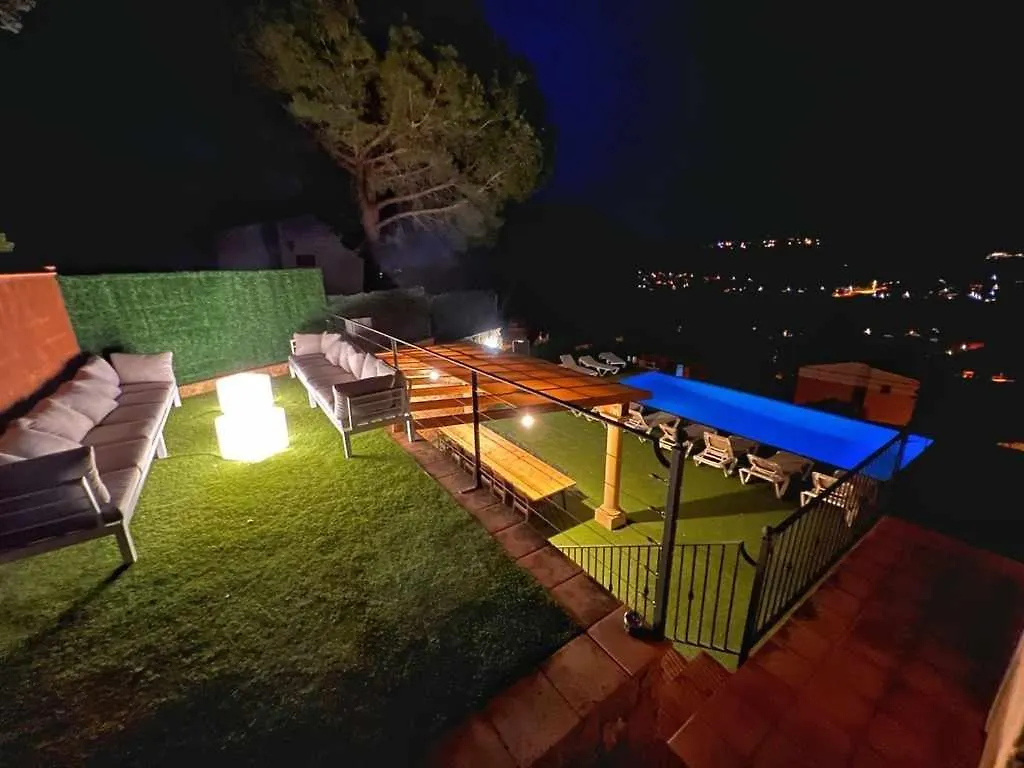 Villa Casa Mas Ambros Con Piscina Desbordante Calonge  0*, Calonge (Catalonia)